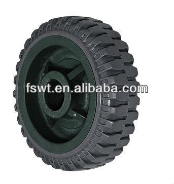 Heavy Duty Gray Polyurethane Hardware Industrial Monowheel