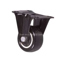 40mm PVC Leveling Fixed Small Caster Wheels For Sliding Door