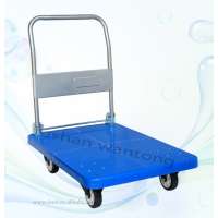 Heavy Duty Foldable Transportation Platform Trolley Hand Pallet Truck