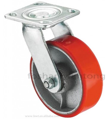 Top Plate Antistatic Swivel Caster esd PU Caster Wheels