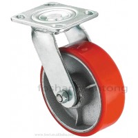 Top Plate Antistatic Swivel Caster esd PU Caster Wheels