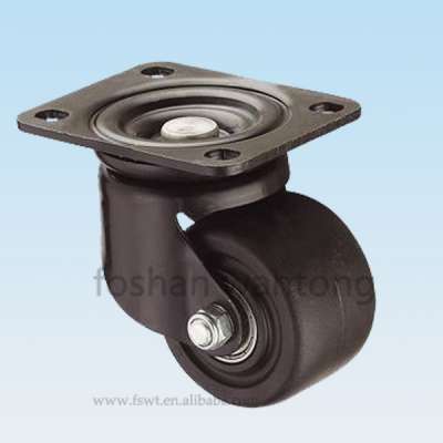 Low Center OF Gravity Plastic Small Caster Wheel For Small Furniture