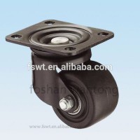 Low Gravity Nylon/PP Black Locking Caster Wheels